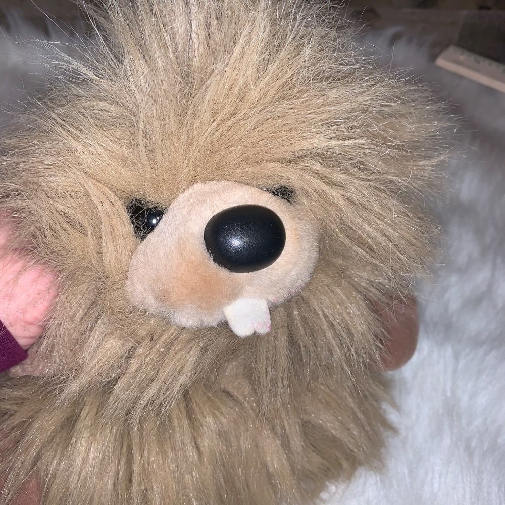 Ganz Googles Beaver Plush 18" Stuffed Vintage Heritage Collection Large with tag